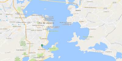 Mapa de praia Botafogo