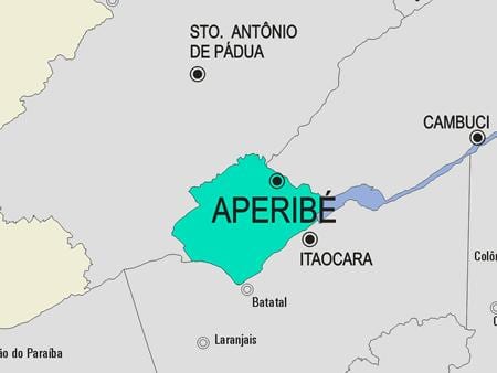 Mapa de Aperibé concello