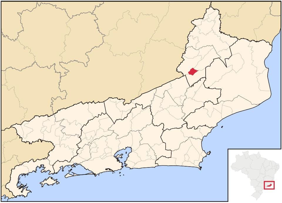 Mapa de Aperibé
