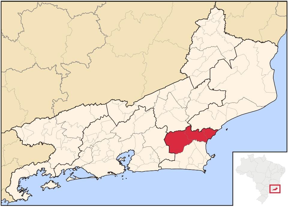 Mapa de Bacia de São João