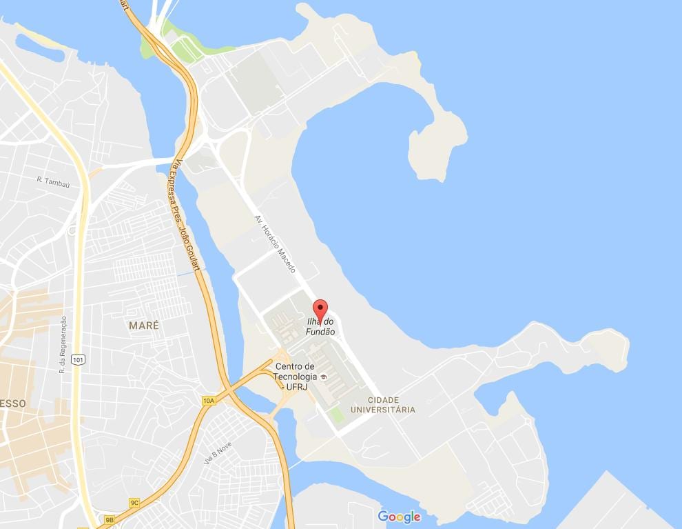 Mapa de Fundão