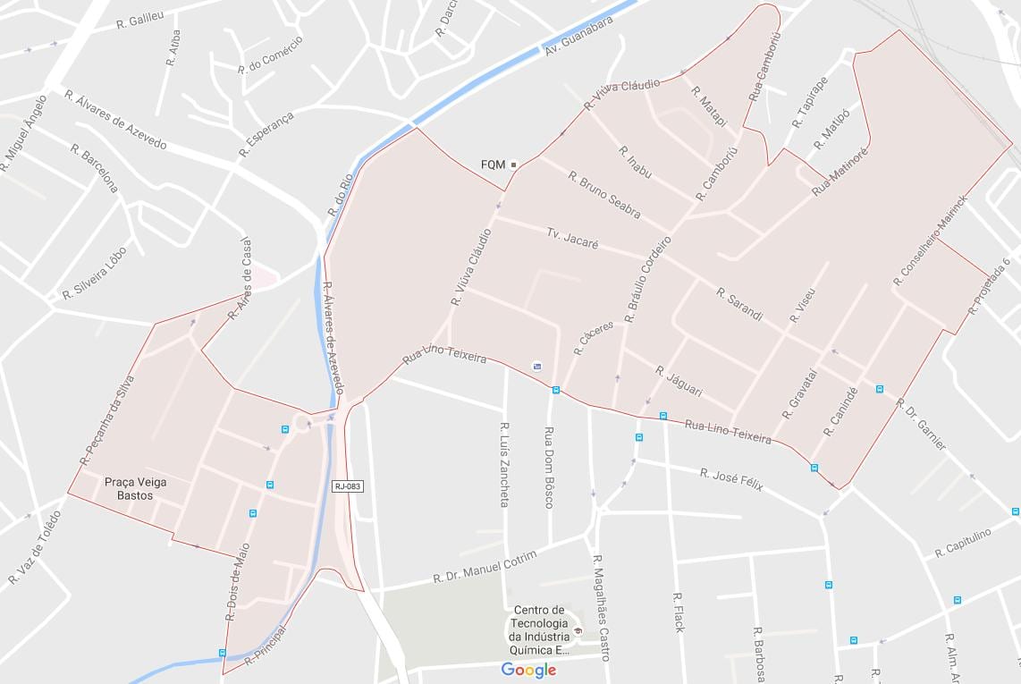 Mapa de Jacaré