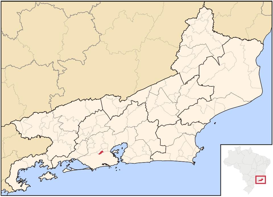 Mapa de Nilópolis