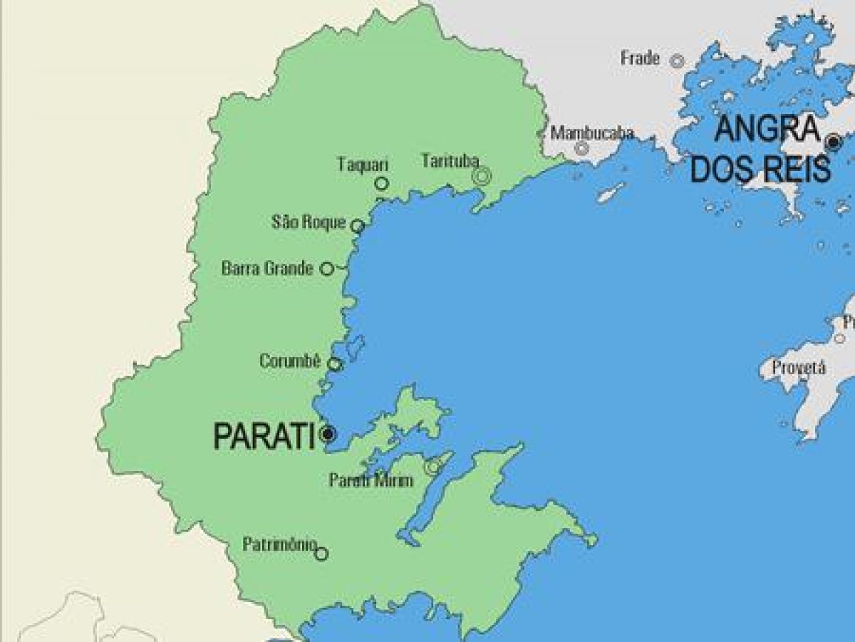 Mapa de Parati concello