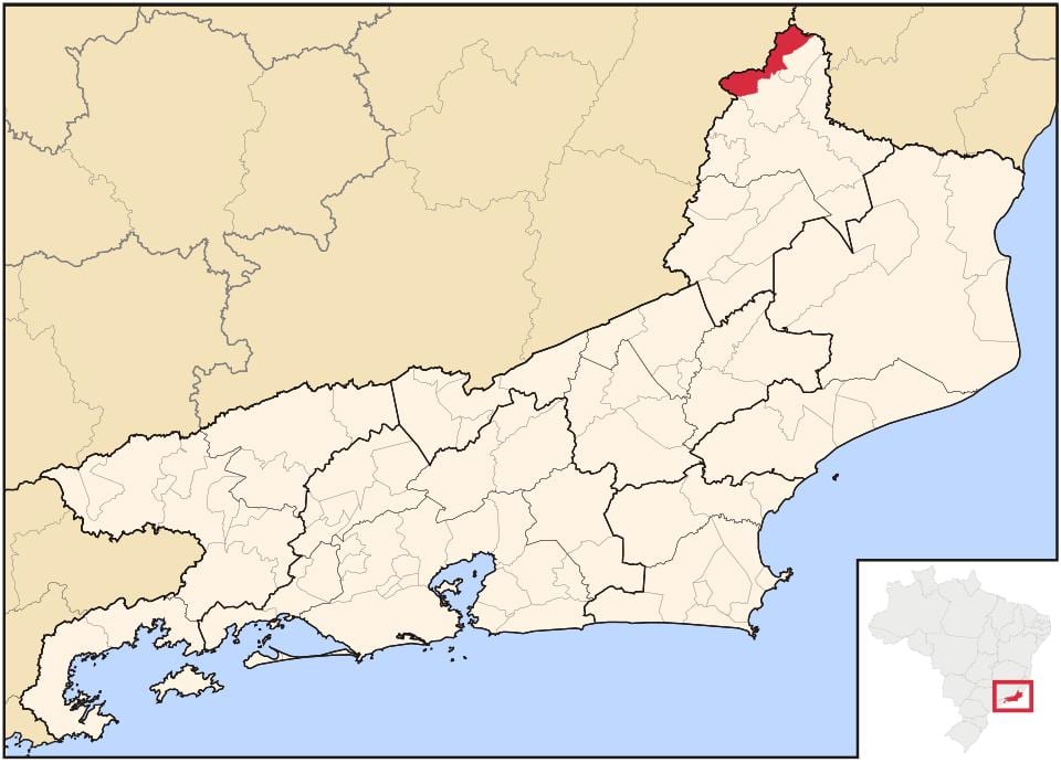 Mapa de Porciúncula