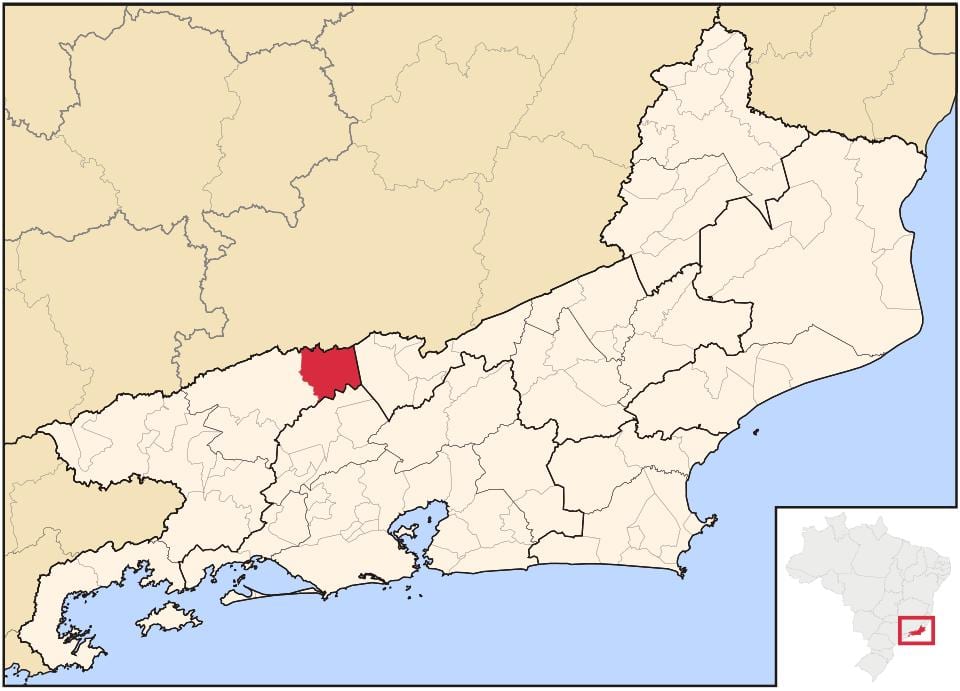 Mapa de Río das Flores