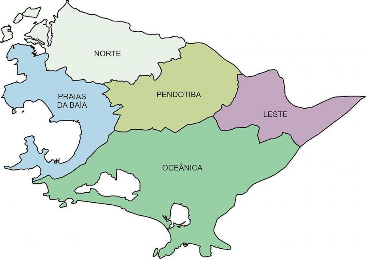 Mapa de Rexións Nunes