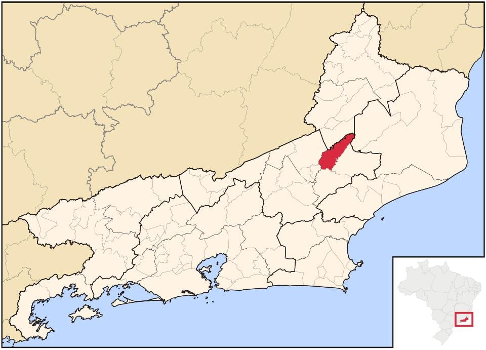 Mapa de São Sebastião facer Alto