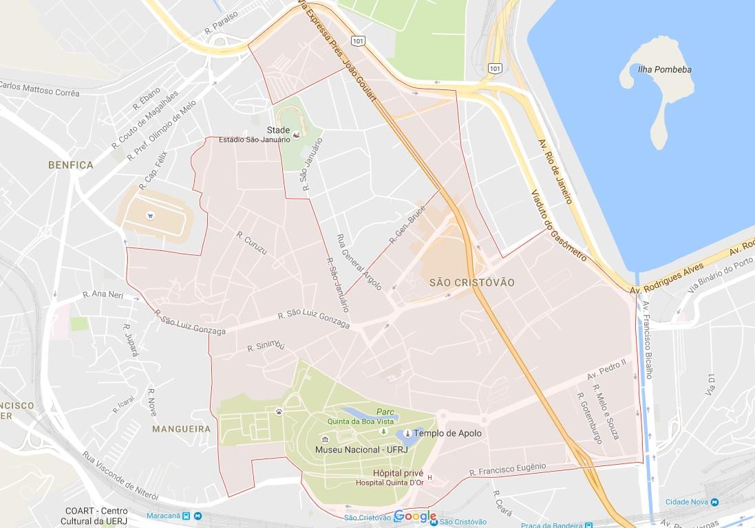 Mapa de San Cristóvão