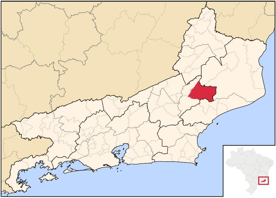 Mapa de Santa María Madalena