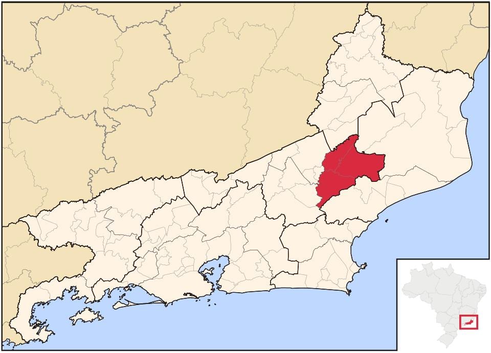Mapa de Santa María Madalena
