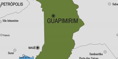 Mapa de Guapimirim concello