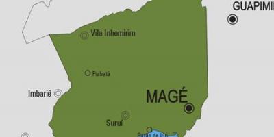 Mapa de Magé concello