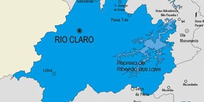 Mapa de Río Claro concello