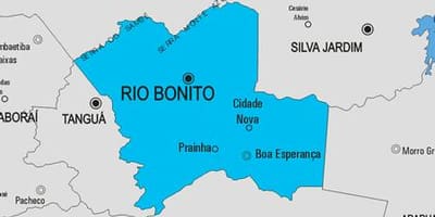 Mapa de Río das Flores concello