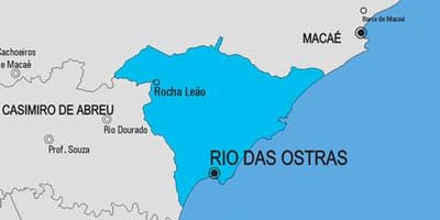 Mapa de Río de Janeiro concello
