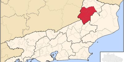 Mapa de Santo Antonio de Pádua