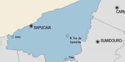 Mapa de Sapucaia concello