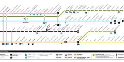 Mapa de SuperVia Río de Janeiro
