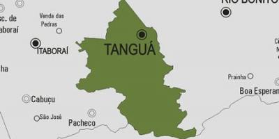Mapa de Tanguá concello