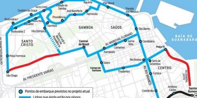 Mapa de VLT Carioca